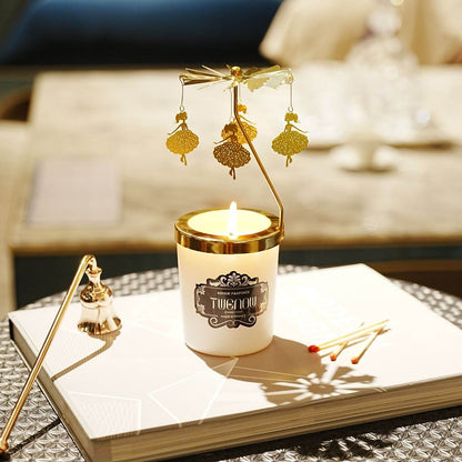Carrousel pour bougie accessoire