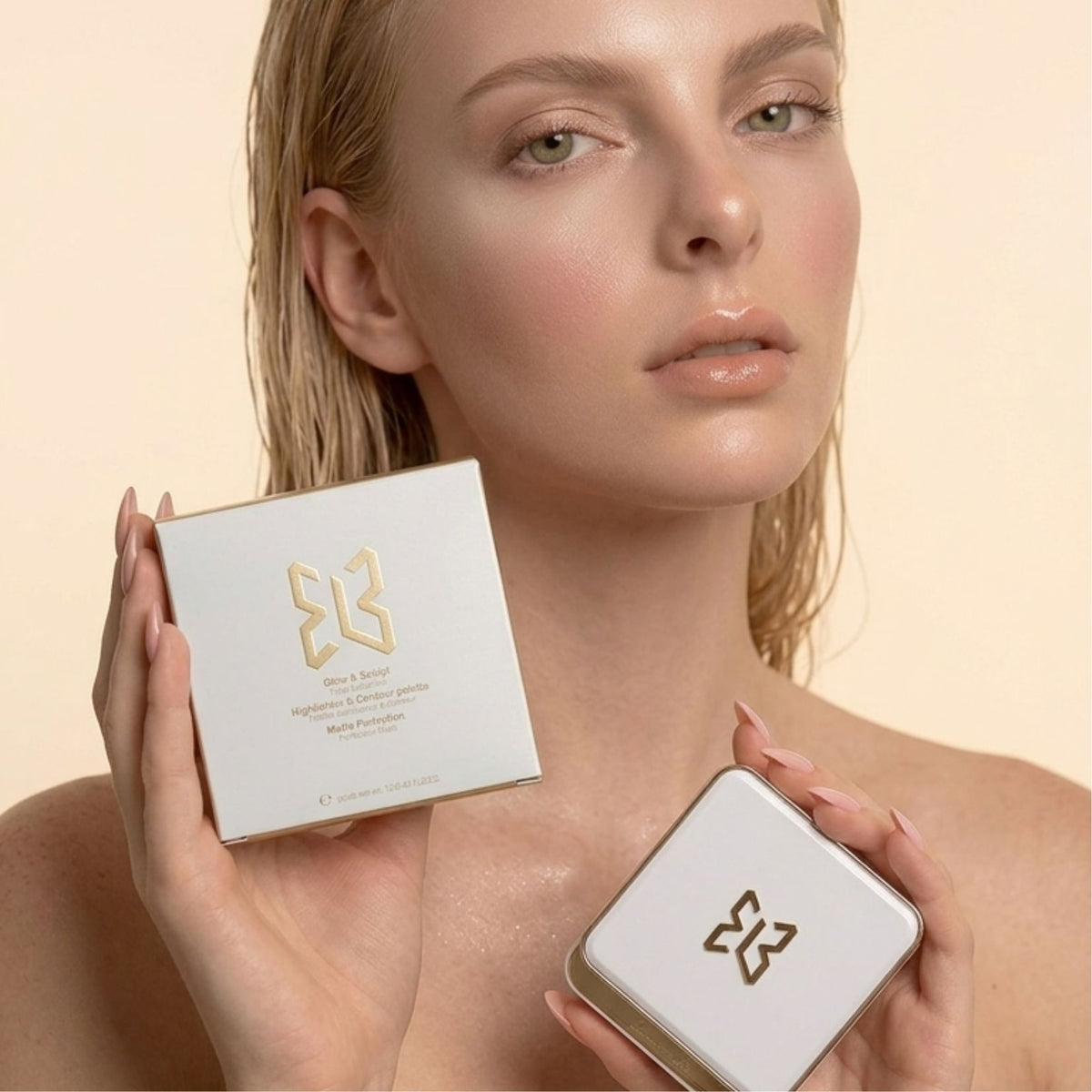 Glow & Sculpt – Palette Highlighter & Contour - L'ESPRIT BELLE COSMETICS