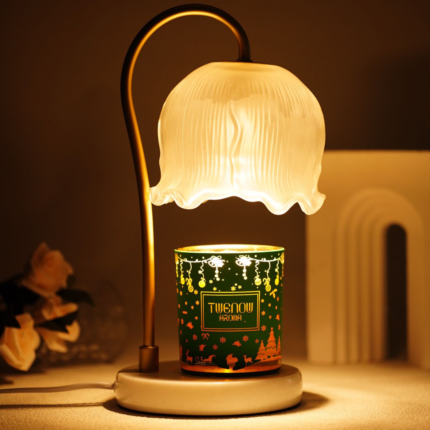 Lampada Scaldacandela + cera profumata 320 g